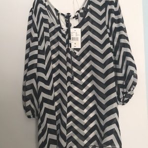 Brand new sheer dress shirt!